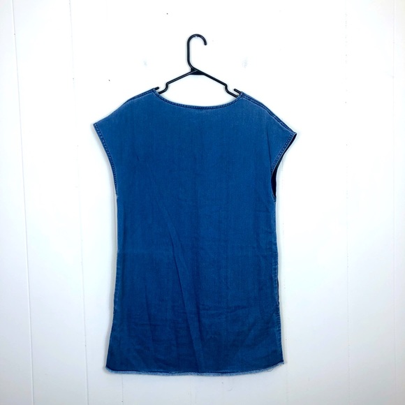 Aritzia’s Wilfred Free Denim Nori Dress Sz XS - Picture 8 of 9